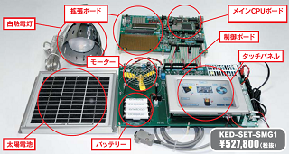4 太陽光発電実習キット Ked Ext102 Smg1 自社製品 組込み学習キット 製品情報 株式会社 協栄エレクトロニクス